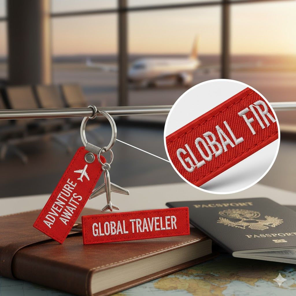 Remove Before Flight Keyring