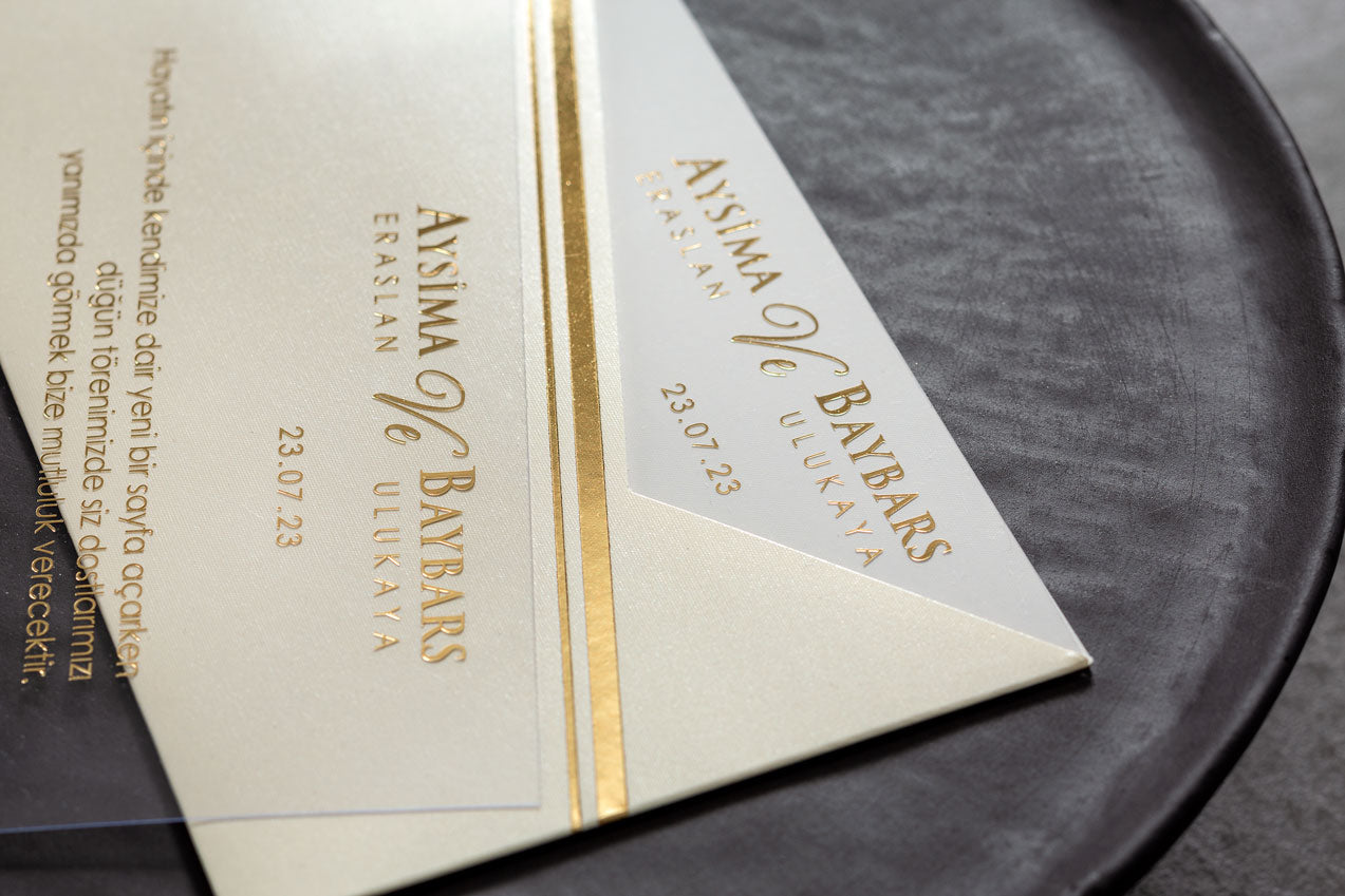Luxury Laser Cut Floral Wedding Invitation Suite