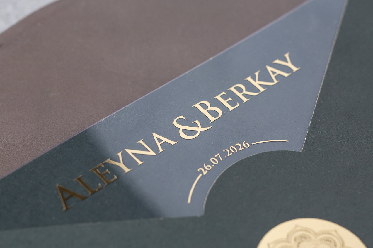 Modern Minimalist Serif Wedding Invitation Suite