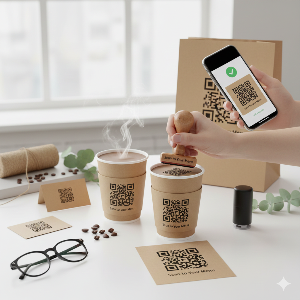 Custom QR Code Stamp
