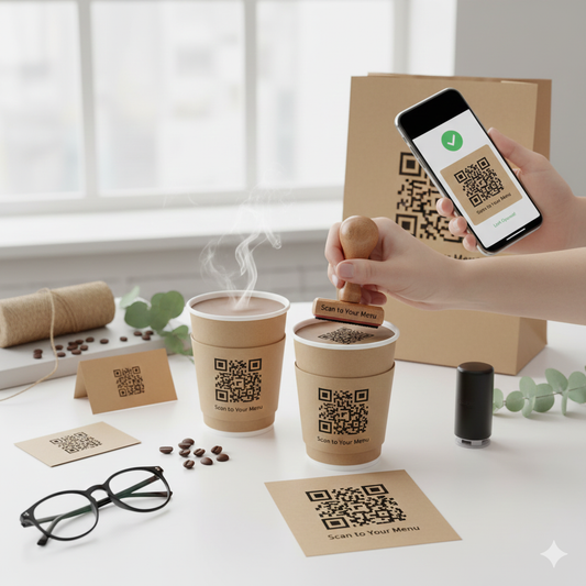 Custom QR Code Stamp