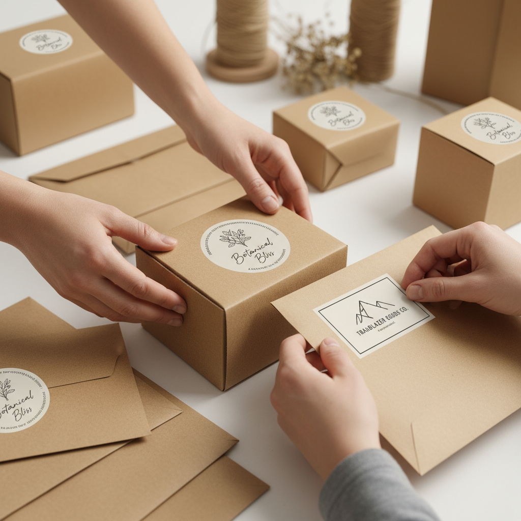 Business Packaging Stickers