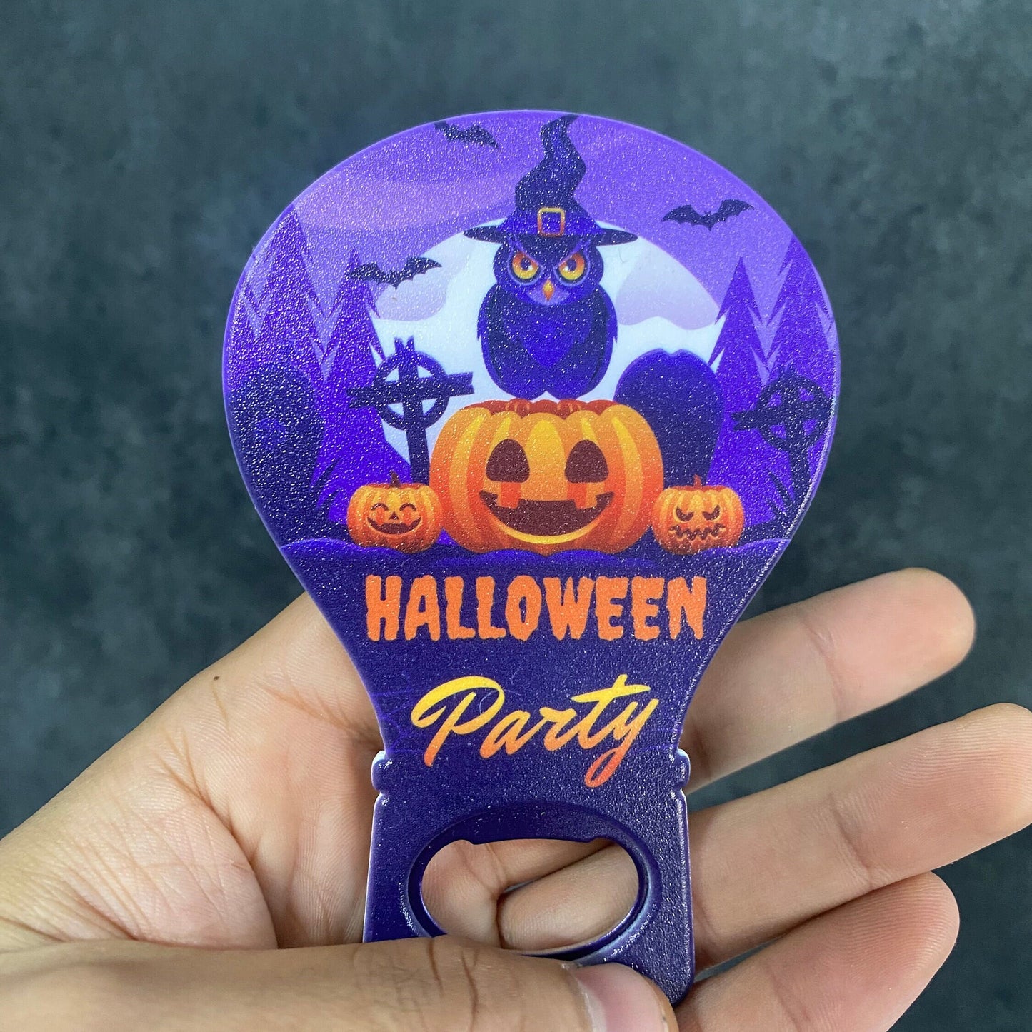 50 PCS Halloween Favor Magnet: Personalized Bottle Opener - Image 2