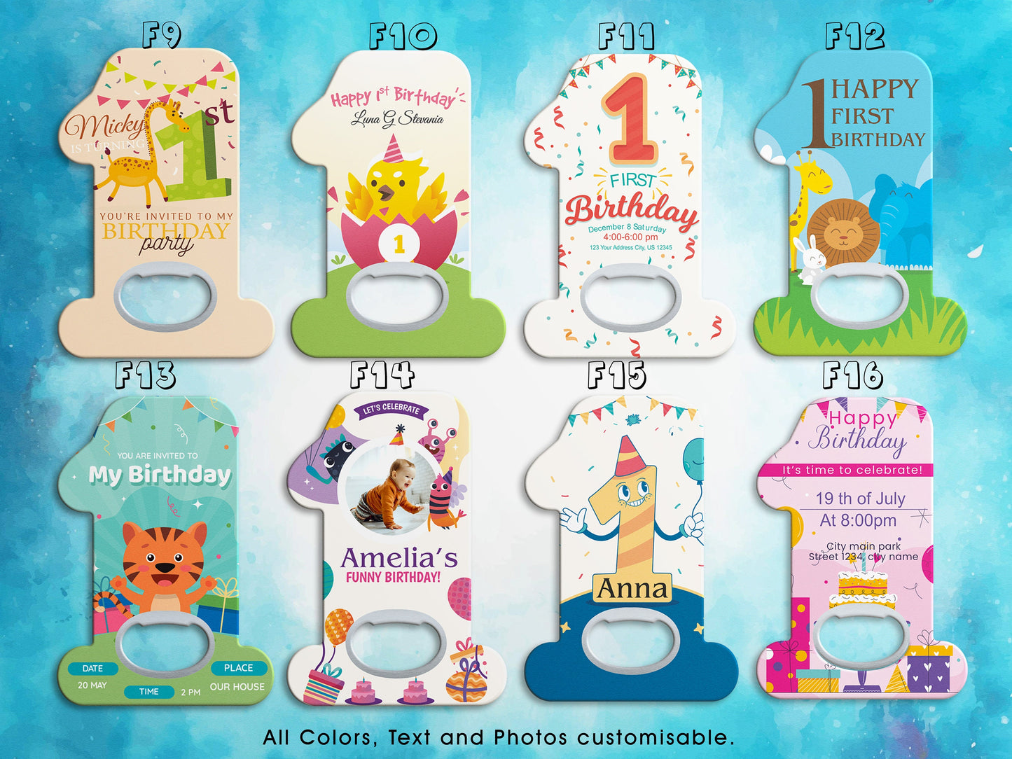 Baby Birthday Bottle Opener Magnet Favors: Bulk Party Gifts - Image 3