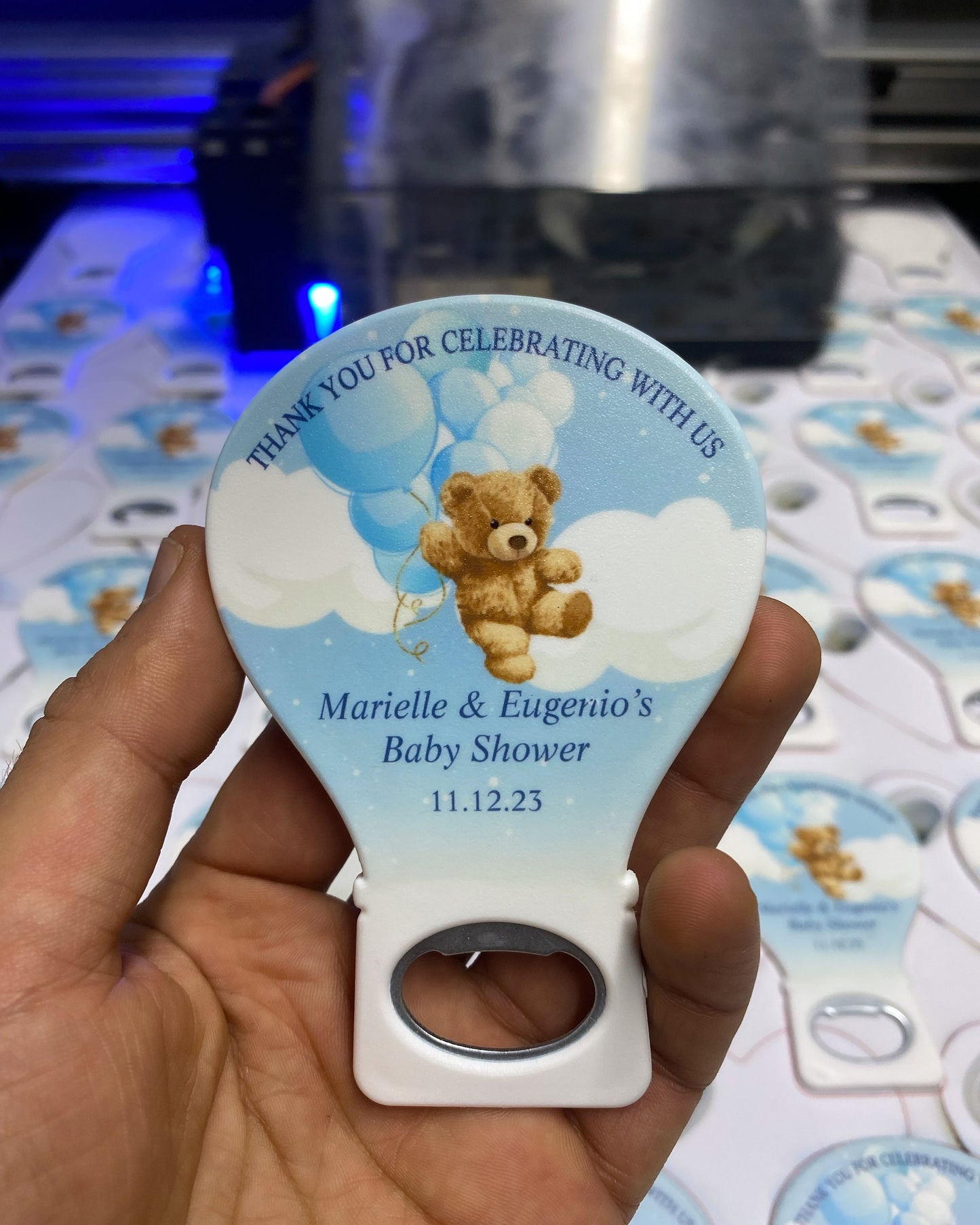 Balloon Baby Shower Bottle Opener Favors: Princess Design - Image 5