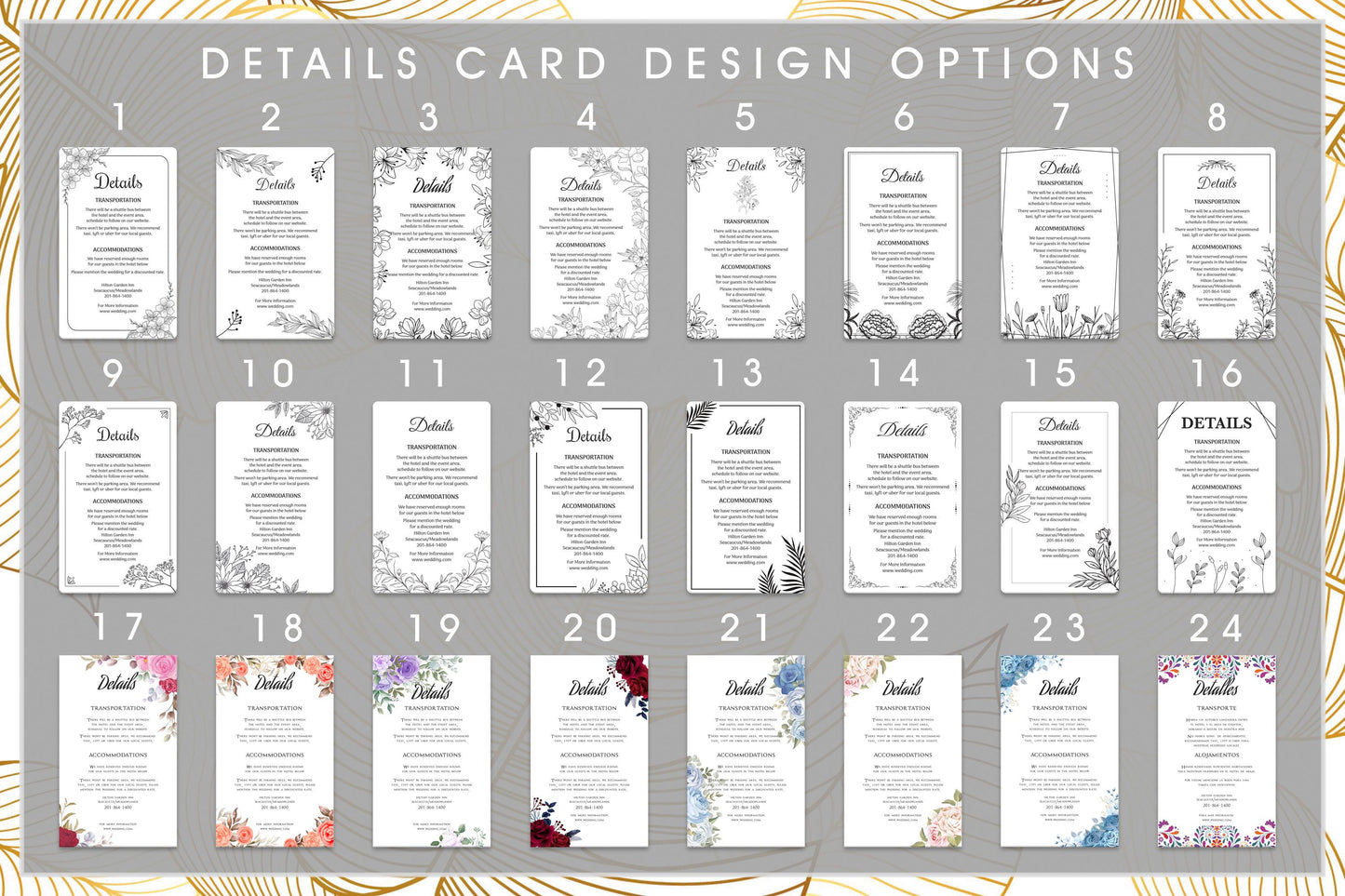 Rustic Wooden Wedding Invitation: Eucalyptus Laser Cut Set - Image 8