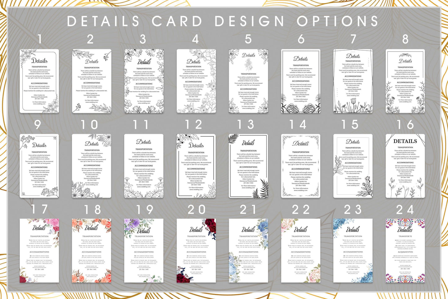Rustic Wood Wedding Invitations: Personalized Engraved Design - Image 8