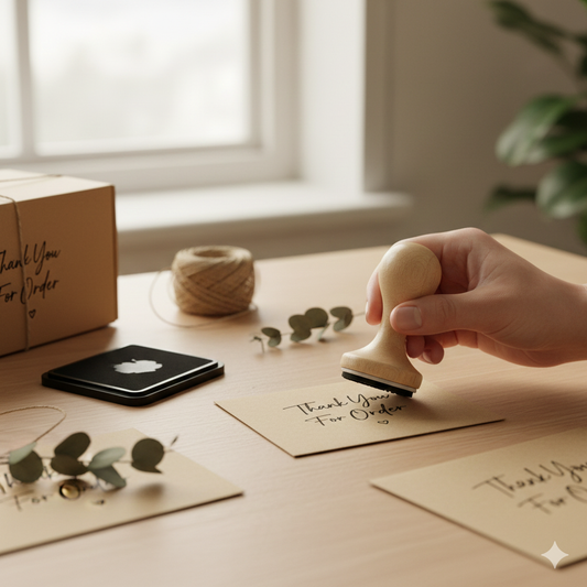 Thank You Packaging Stamp